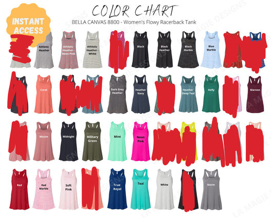 Preorder Bella canvas race back tank tops.