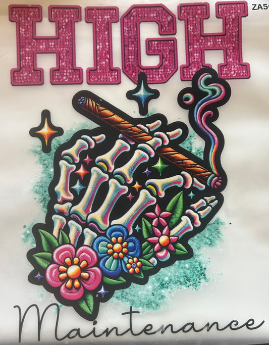 Weed/High Designs S-2XL